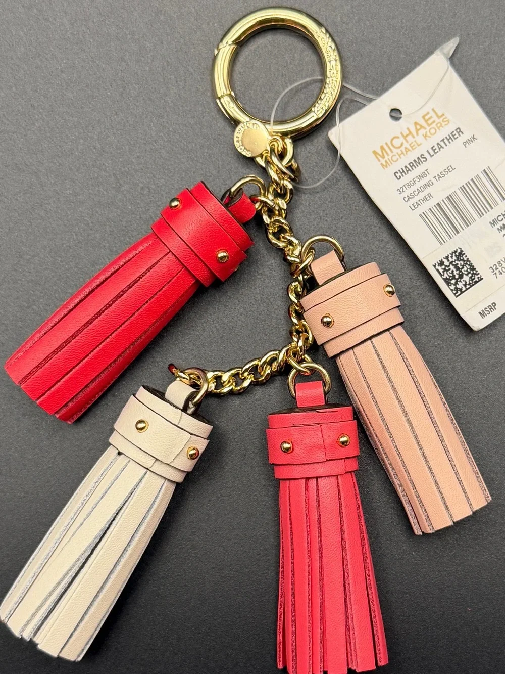 Michael Kors Tassel Keychain Charm
